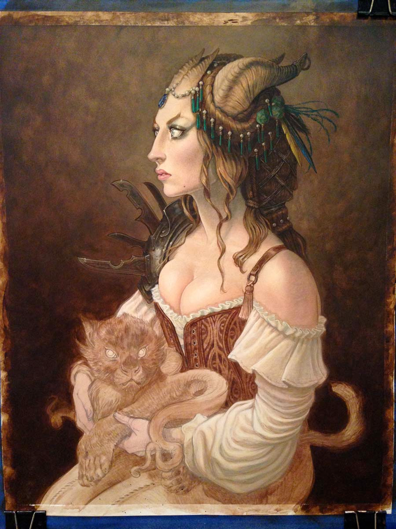 Illustration for article titled Inside The Fantasy Art Of Superstar Artist Tony DiTerlizziÂ